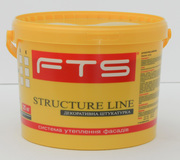 Силиконовая декоративная штукатурка FTS STRUCTURE LINE