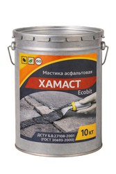 Мастика асфальтовая ХАМАСТ ЭКОБИТ ведро 10, 0 кг ДСТУ Б.В.2.7-108-2001